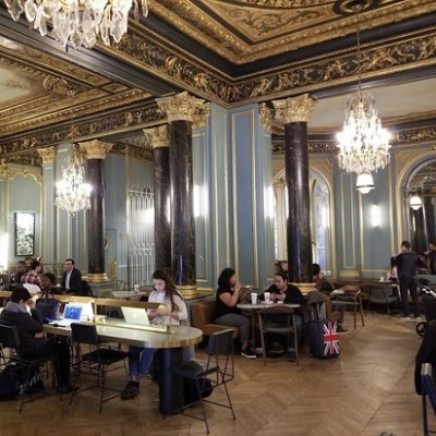 Desayuno en el Starbucks Boulevard des Capucines 