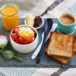 desayuno romantico