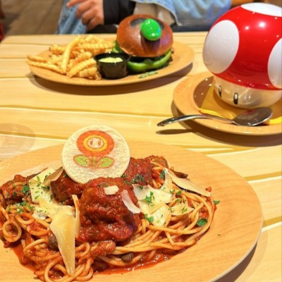 Almuerzo en universal en super nintendo world