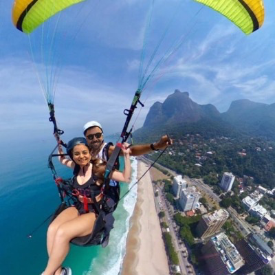 Vuelo en parapente