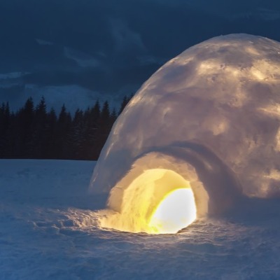 2 noches en un iglú en el Polo Norte