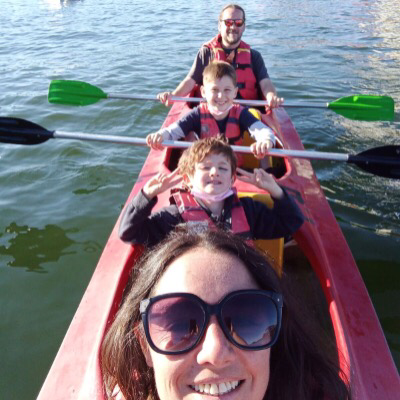 Un paseito familiar en Kayak 