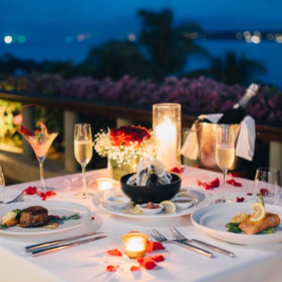 Cena Romántica a luz de la vela