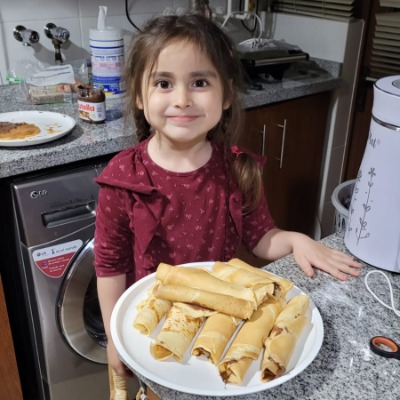 Desayuno con panqueques