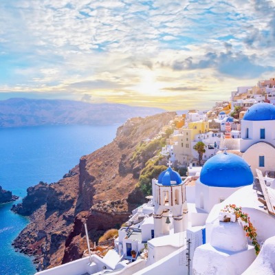 Paseo por Santorini