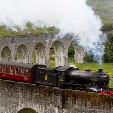 Viaje en Tren a Hogwarts 