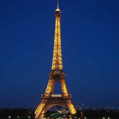 Una Cafe en la torre eiffel