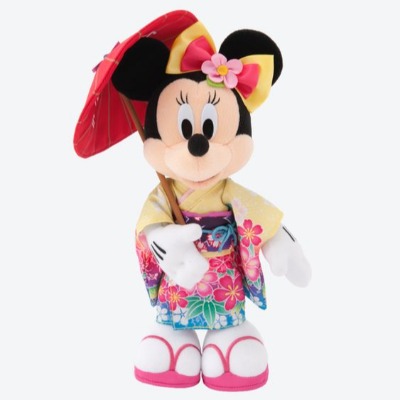 Peluche de Minnie Mouse japonesa (colección)